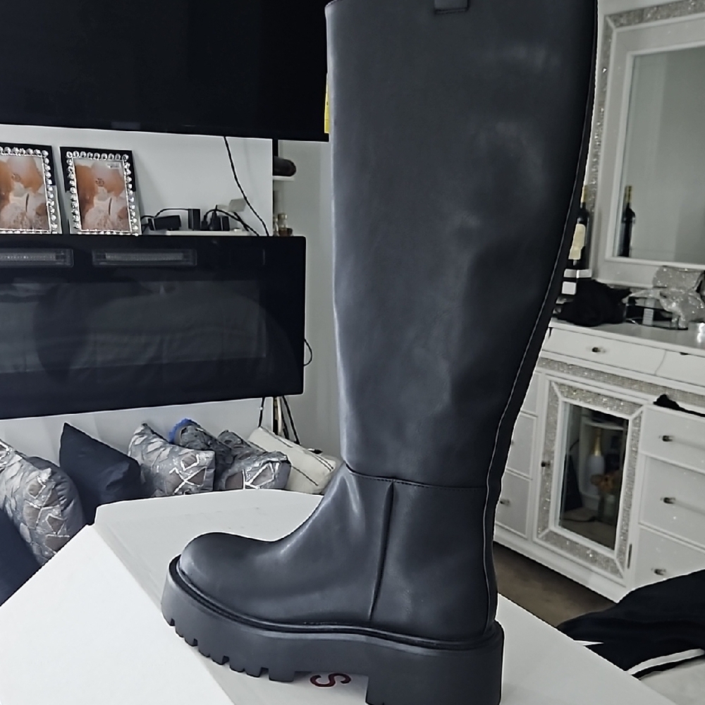 Black Combat & Moto Boots